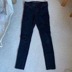 Black Destroyed Articles of Society Jeans